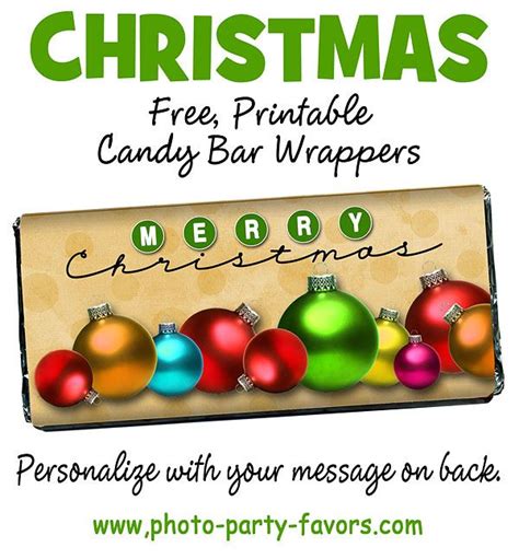 Before heading out to visit family and friends for dinner tonight, print out a few of these fun christmas candy bar wrappers, head to your local drug store that is still magically open and pick up a few big candy bars. 375 best Candy Bar WRAPPERS images on Pinterest ...