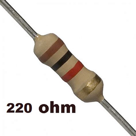 Ide Terpopuler 19 Warna Resistor 220 Ohm