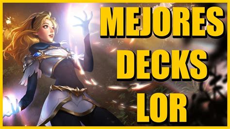 Come see everything you need to know to get started. NUEVOS MEJORES DECKS PARA LOR Legends Of Runterra - YouTube