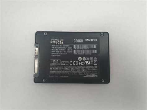 Samsung PM863a 960GB SATA 6Gbps SSF SSD MZ7LM960HMJP EBay