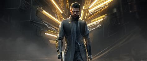 Video Games Ultrawide Ultra Wide Deus Ex Mankind Divided Cyberpunk