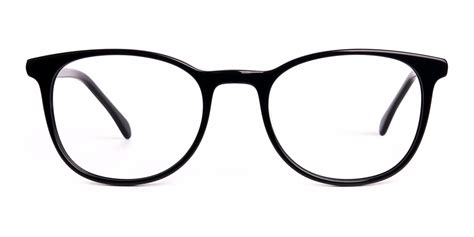 Simple Black Full Rim Round Glasses Buckley 1 Specscart ®