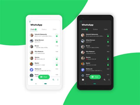 Whatsapp Ui Concept By Bash On Dribbble