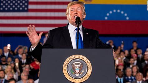 Discurso De Trump Sobre Venezuela Maduro No Es Un Patriota Venezolano Es Un Títere Cubano Cnn