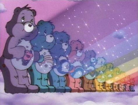 Image The Care Bear Stare In The Colors Of The Rainbow Care
