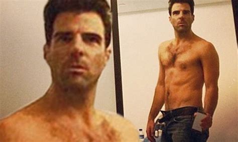 Zachary Quinto Shows Off Impressive Abs As He Post Shirtless Erofound