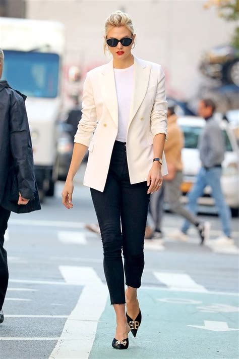 pin by monica on party in 2020 cream blazer blazer outfits for women cream blazer outfit