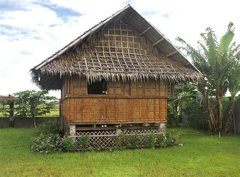 We Build A Bahay Kubo Bamboo Guest House Philippine Architecture