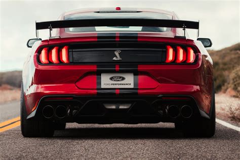 Rapid Red 2020 Ford Mustang Shelby Gt 500 Fastback