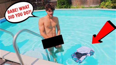 Dissolving Swimsuit Prank On Boyfriend YouTube