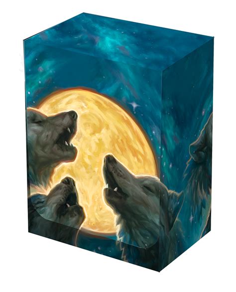 Deck Box 3 Wolves Legion Premium Supplies Deck Boxes Deck Boxes
