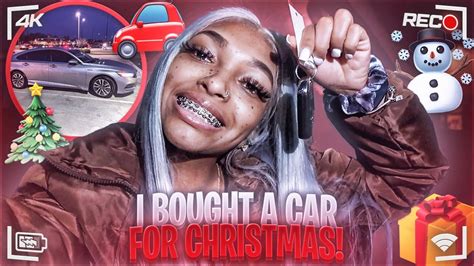 I Bought Myself A New Car For Christmas Youtube