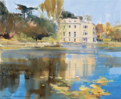 How To Paint Reflections In Water Watercolor Art Landscape Landscape