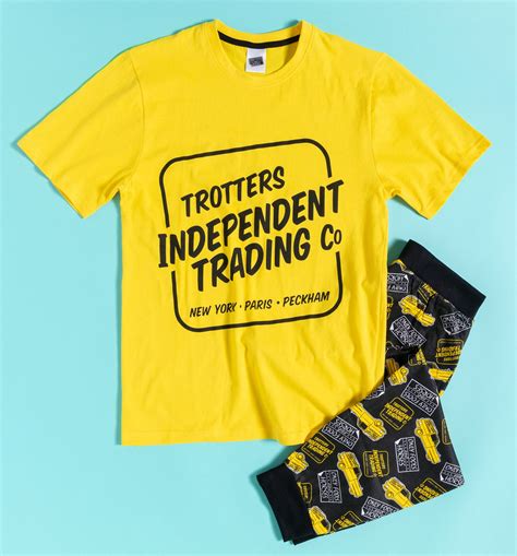 Mens Only Fools And Horses Trotters Independent Trading Pyjamas