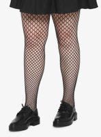 Hot Topic Black Octagon Fishnet Tights Plus Mall Of America