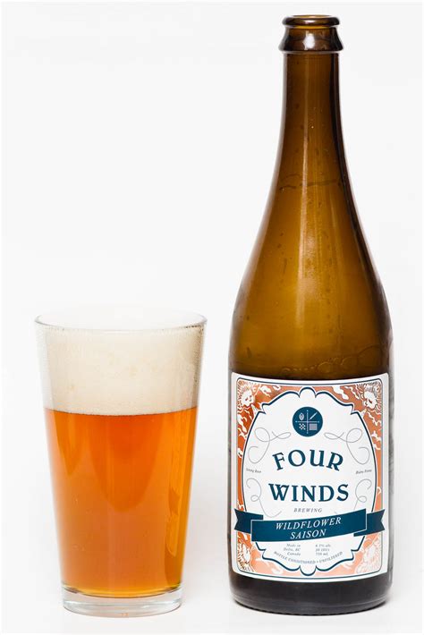 Four Winds Brewing Wild Flower Saison I Think About Beer