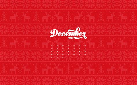 December 2013 Desktop Calendar Wallpaper Paper Leaf Design