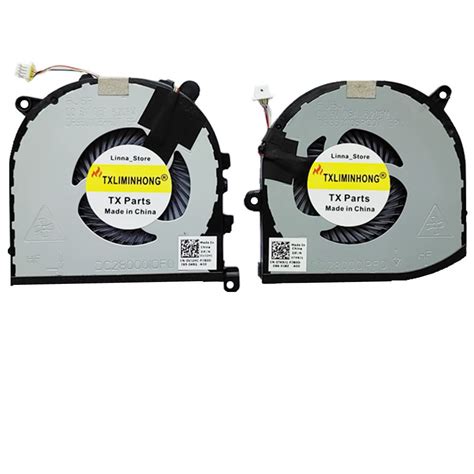 Txliminhong New Cpu And Gpu Cooling Fan For Dell Xps 15
