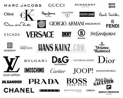 Famous Fashion Designer Logo Logodix