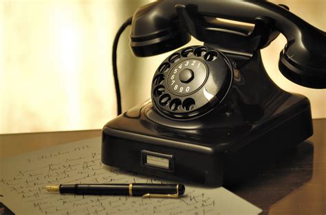 Free Images Desk Antique Old Phone Nostalgia Black Dial