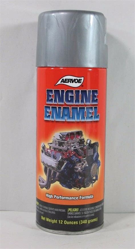 Aervoe 575 Engine Enamel Paint Dull Aluminum 12oz Can