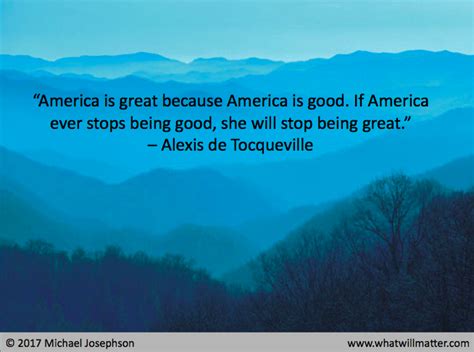 America The Great What Will Matter