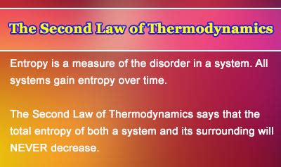 Each statement expresses the same law. The social implications of the Second Law of ...