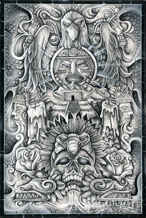 120 Aztecs Drawings Ideas Aztec Drawing Aztec Art Aztec Tattoo