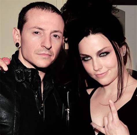 Chester Bennington Anda Amy Lee Amy Lee Amy Lee Evanescence Linkin Park