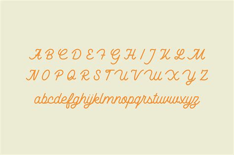 It can be used for various design projects. Monoline Script - Font on Student Show