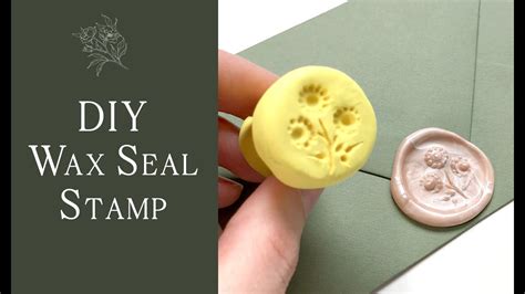 The wax seal sticks set includes 6 colors. DIY wax seal stamp tutorial | How to make a stamp - YouTube