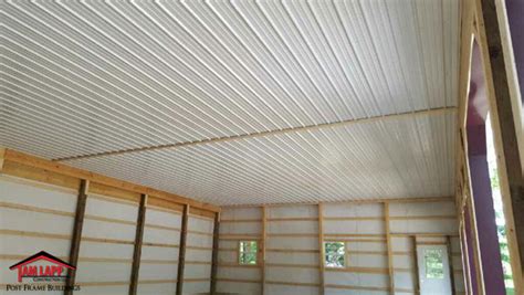 When installing your steel ceiling liner, plan on. Ceiling & Wall Interior Liner Panel - Tam Lapp ...