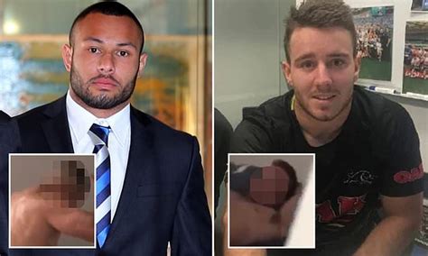 sex tape scandal rocks the nrl as explicit footage of two penrith panthers players leaks online