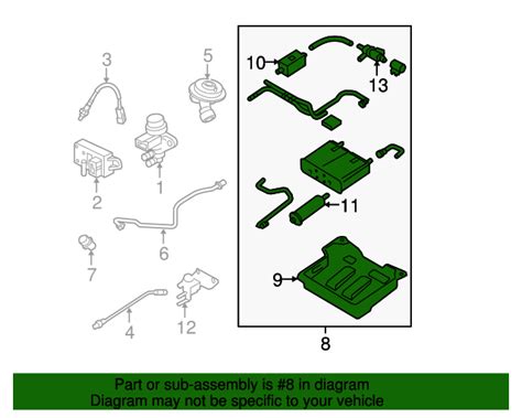 F6dz 9d653 Ba Vapor Canister 1996 2006 Ford Ford Parts Connect