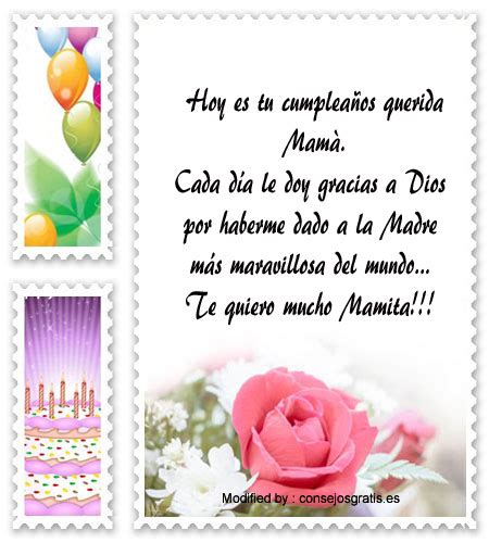 Frases De Cumpleaños Para Mi Madre Saludos De Cumpleaños