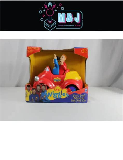 2003 Spin Master The Wiggles Big Red Car Musical Working Toot Toot