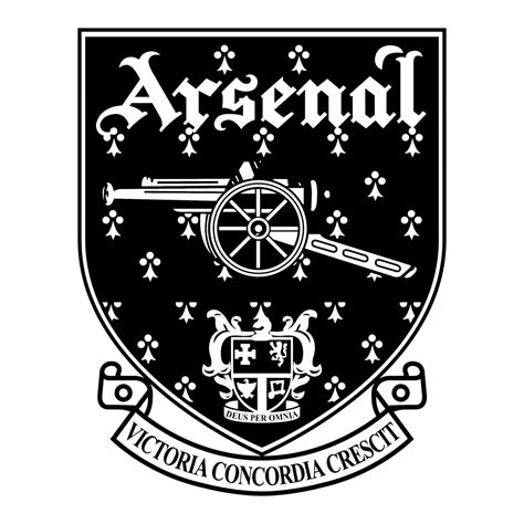 Arsenal Logo Black And White 3 Brands Logos