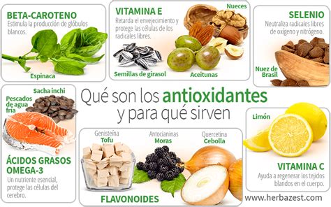 Qu Son Los Antioxidantes Y Para Qu Sirven Herbazest