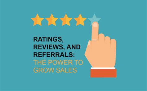 Ratings Reviews And Referrals The Power To Grow Sales Cbd Training
