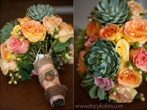 All of these tropical leaf wedding bouquets can inspire your own arrangement. Details from a Mexican-Filipino wedding