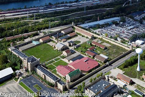 Aerial Photograph Joliet Correctional Center Joliet Illinois Aerial