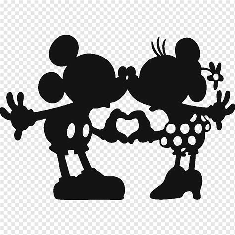 Minnie Mouse Mickey Mouse La Compañía Walt Disney Company Silueta Walt