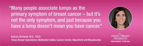 Breaking Through Breast Cancer Myths With Katrina Birdwell Md Facs