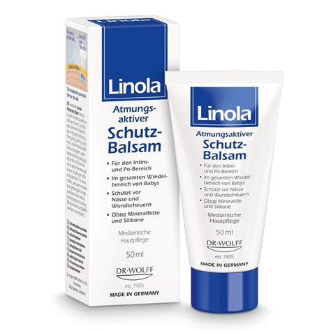 Linola Schutz Balsam Wundschutzcreme Bei Hautwolf Oder Gereizter Haut