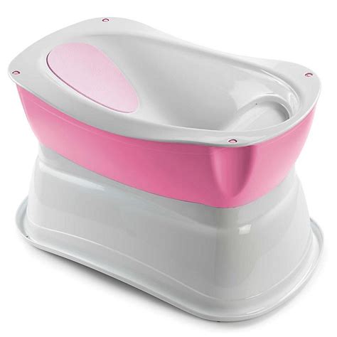 Summer Infant® Right Height® Bath Tub In Pink Bed Bath And Beyond
