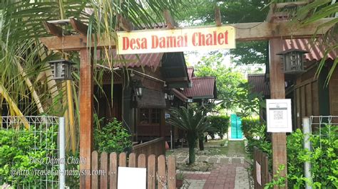 The design of each chalet is of the traditional melaka house. Desa Damai Chalet, Pengkalan Balak, Melaka - Travel At ...