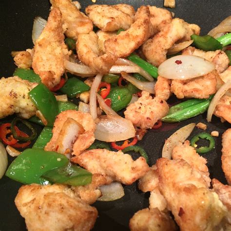 Dried chilli, chinese black bean, capsicum, chilli, halloumi cheese and 5 more. Chicken in Salt and Chilli (recipe) - Kenny McGovern