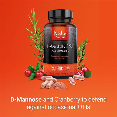 Take D Mannose Cranberry For Natural Prevention Of Chronic Utis