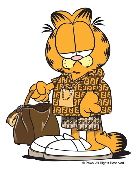 Garfield The Cat Is The Worlds Most Underrated Fashion Icon Cartoon