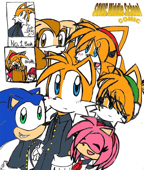 Sonic Middle School Cover Page By Tailsfan1996 On Deviantart